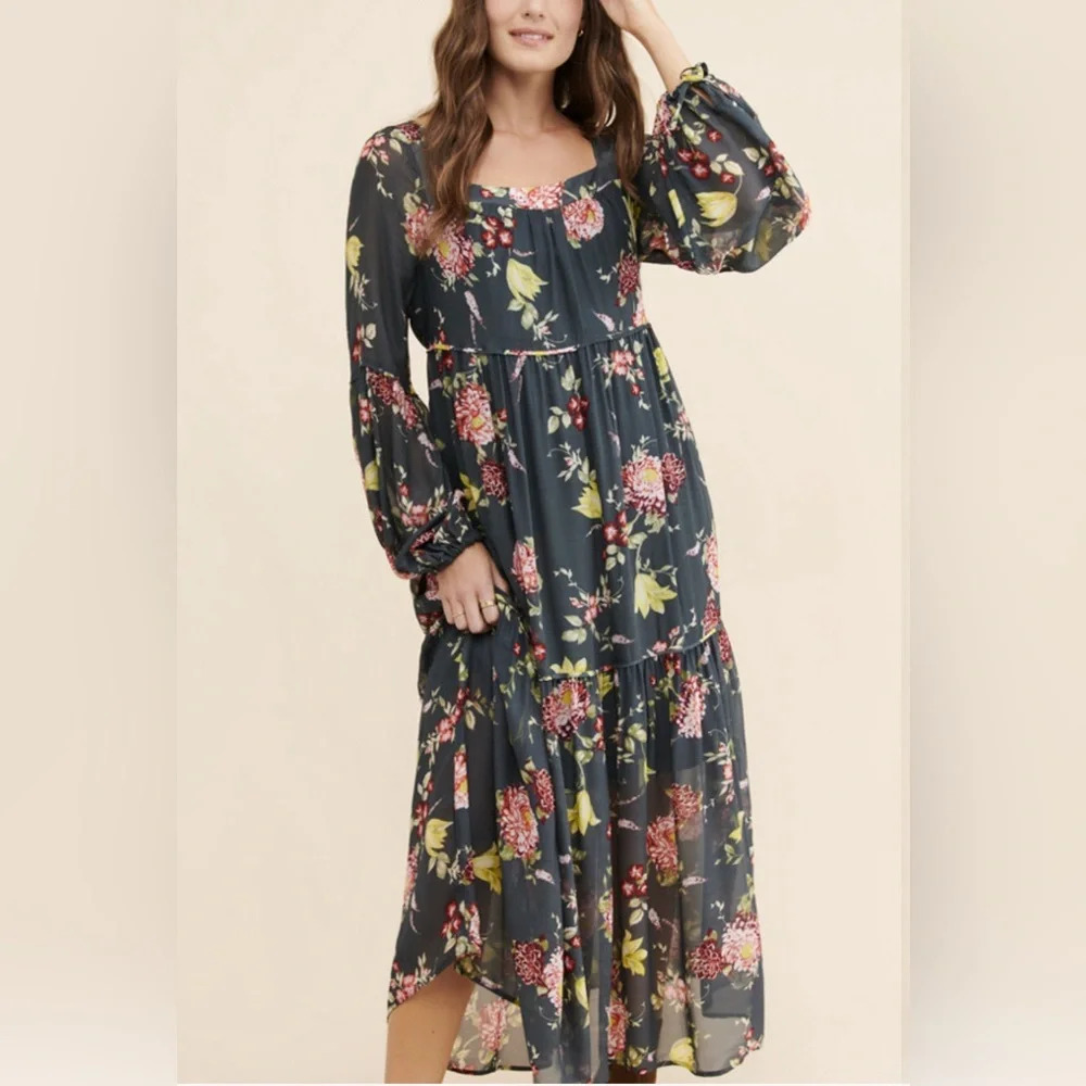Anthropologie Evelin Maxi Dress Size XS